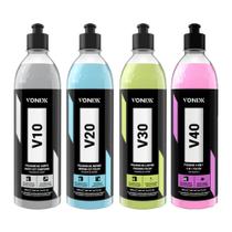 Kit Polimento Completo Vonixx V-Line (V10, V20, V30, V40)