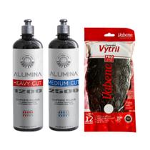 Kit Polimento Profissional Alumina 500ml EasyTech + Luva Vytril Kit Polimento Profissional Alumina 500ml EasyTech + Luva Vytril