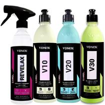 Kit Polimento Profissional Revelax V10 V20 V30 Vonixx Kit Polimento Profissional Revelax V10 V20 V30 Vonixx