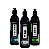 Kit polimento vhp vonixx v-cut v-polish v-finish