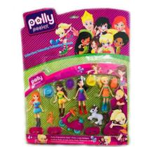 Kit Polly Pocket 11 cm + acessórios