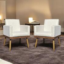 Kit Poltrona Decorativa Nina no linho base compose - Dritex Kit Poltrona Decorativa Nina no linho base compose - Dritex