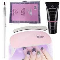 kit polygel alongamento de unhas mini cabine e molde - Kalon Nails