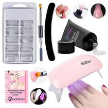 Kit Polygel Poligel Alongamento De Unha Cabine + Manual