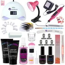 Kit Polygel Poligel Alongamento Gel Unhas De Gel Manicure