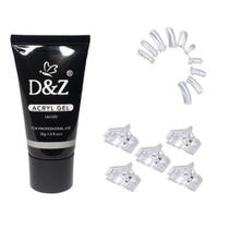 Kit Polygel Poligel Reposição Molde F1 Presilhas A11