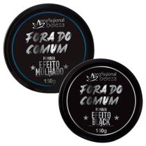 Kit Pomada Capilar Efeito Black + Molhado Fora Do Comum 150g