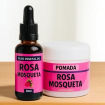 Kit Pomada Clareadora Multifuncional + òleo de rosaa mosqueta clareador
