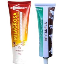 Kit Pomada Massageadora Milagrosa + Unguento de Canela