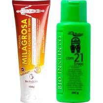 Kit Pomada Massageadora Millagrosa + Gel Detonador 100g Kit Pomada Massageadora Millagrosa + Gel Detonador 100g