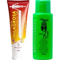 Kit Pomada Massageadora Millagrosa + Gel Detonador 100G