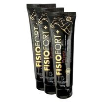 Kit Pomada Massageadora Premium Fisiofort 150G - 3 Unidades