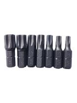 Kit Ponteira Bits Torque Torx T20 / T25 / T27 / T30 / T40 / T45 / T50 X 25mm 7 PEÇAS TOP Feeling