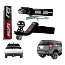 Kit Ponteira De Engate Removível Premium P/ Reboque carros e caminhonetes aço inoxidável 2300kg Jr8 Kit Ponteira De Engate Removível Premium P/ Reboque carros e caminhonetes aço inoxidável 2300kg Jr8