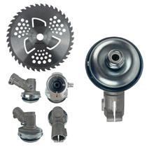 Kit Ponteira de Transmissão 28mm 9 Estrias com Disco 40 Dentes para Roçadeira a Gasolina Carbon Fak Kit Ponteira de Transmissão 28mm 9 Estrias com Disco 40 Dentes para Roçadeira a Gasolina Carbon Fak