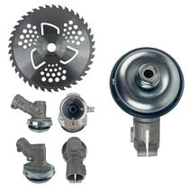 Kit Ponteira de Transmissão 28mm 9 Estrias com Disco 40 Dentes para Roçadeira a Gasolina Carbon Fak