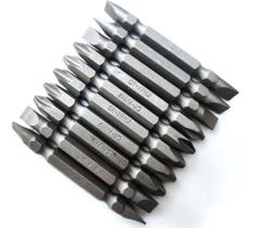 Kit Ponteira Parafusadeira Com 10 Bit Ponta Dupla Magnético