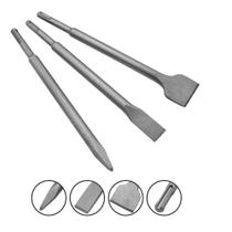 Kit Ponteiro E Talhadeiras Sds Plus 3 Peças - Fertak Kit Ponteiro E Talhadeiras Sds Plus 3 Peças - Fertak