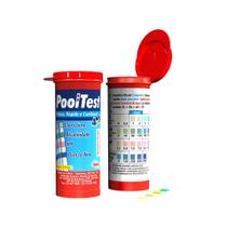 Kit Pooltest 4 Em 1 Com 50 Tiras - HidroAll