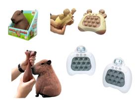 Kit Pop-It Anti Stress Astronauta Girafa Capivara Estica