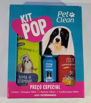 Kit Pop Shampoo Bomba Vitamina + Condicionador + Perfume Pet