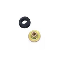 Kit porca capa proteção correia dentada motor, gol, santana, parati ap 1.5 1.6 1.8 2.0 d10068