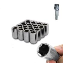 Kit Porca Cobalt Onix Prisma Spin Allen 16 Peças c/ chave Kit Porca Cobalt Onix Prisma Spin Allen 16 Peças c/ chave