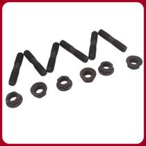 Kit Porca Parafuso Prisionero Coroa Aço Fazer Lander 250 Kit Porca Parafuso Prisionero Coroa Aço Fazer Lander 250
