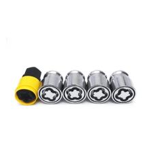 Kit porca roda cromada anti-furto guardian b131001