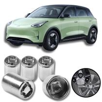 Kit Porca Trava Antifurto Roda Geely Ex2 Todos 6CRA Kit Porca Trava Antifurto Roda Geely Ex2 Todos 6CRA