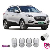 Kit Porca Trava Antifurto Roda Hyundai I30 IX35 2012 a 2022