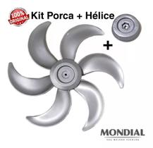 Kit Porca / Trava + Hélice Mondial 6 Pas 50cm Cinza Kit Porca / Trava + Hélice Mondial 6 Pas 50cm Cinza