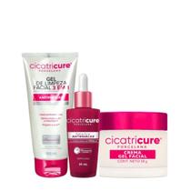 Kit Porcelana Cicatricure Sabonete + Peeling + Hidratante