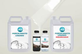 Kit Porcelanato Líquido Branco Papiro AG - RAL9018 por M² Kit Porcelanato Líquido Branco Papiro AG - RAL9018 por M²