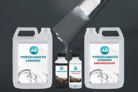 Kit Porcelanato Líquido Cinza Antracito AG - RAL7016 por M²