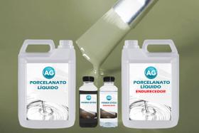 Kit Porcelanato Líquido Cinza Oliva AG - RAL7002 por M²