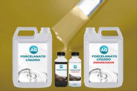 Kit Porcelanato Líquido Ocre Amarelo - RAL1024 por M² Kit Porcelanato Líquido Ocre Amarelo - RAL1024 por M²