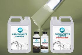 Kit Porcelanato Líquido + Primer Epóxi - Multiuso - Resinas Ag