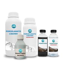 Kit Porcelanato Líquido + Primer Epóxi Kit Porcelanato Líquido + Primer Epóxi