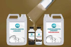 Kit Porcelanato Líquido + Primer Por M Preparo e Aplicação Kit Porcelanato Líquido + Primer Por M Preparo e Aplicação