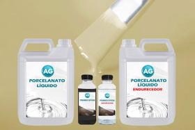 Kit Porcelanato Líquido + Primer - Superfície Preparada