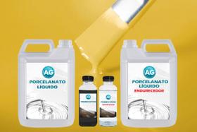 Kit Porcelanato Líquido Sinal Amarelo AG - RAL1003 por M²