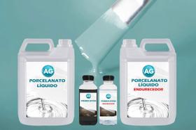 Kit Porcelanato Líquido Turquesa Pastel Ag - 6034 Por M