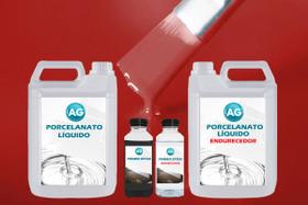 Kit Porcelanato Líquido Vermelho Flamejante AG- RAL3000 por M²