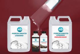 Kit Porcelanato Líquido Vermelho Roxo AG - RAL3004 por M²