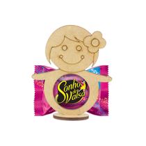 Kit Porta Bombom MDF Dia Das Crianças Decoração De Mesa Festa