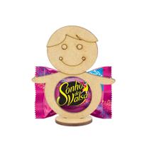 Kit Porta Bombom MDF Dia Das Crianças Decoração De Mesa Festa