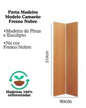 Kit Porta Camarão 0,90x2,10m Fresno Nobre + Kit Basic Camarão Preto