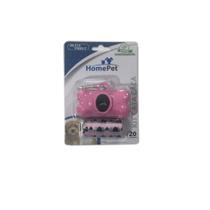 Kit Porta Cata Caca Homepet + 2 rolos - ROSA Kit Porta Cata Caca Homepet + 2 rolos - ROSA