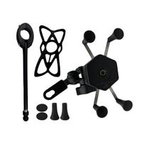 Kit Porta Celular Suporte Gps Antena Corta Pipa 6 Estágios